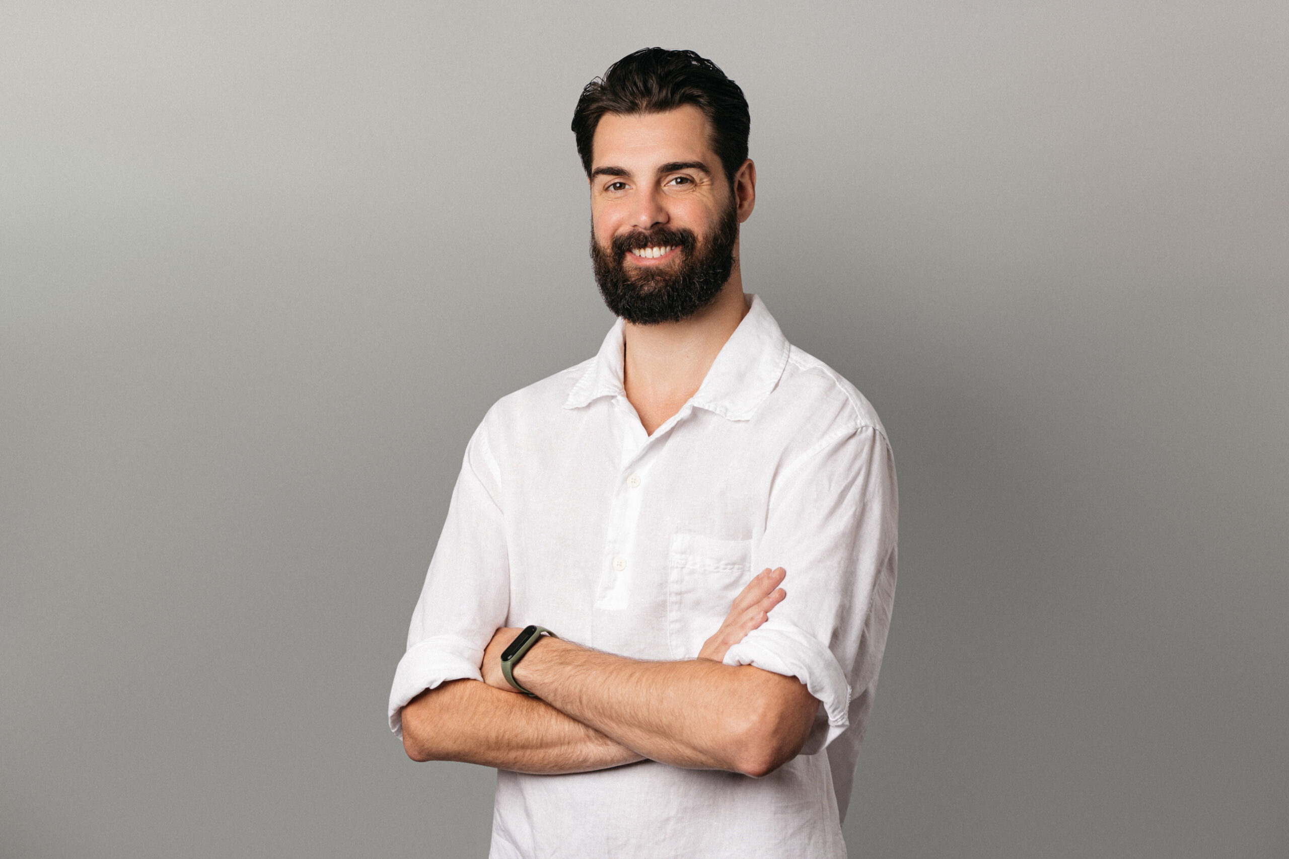 Headshot of Nick Christy, Senior Language Strategist at maslansky + partners